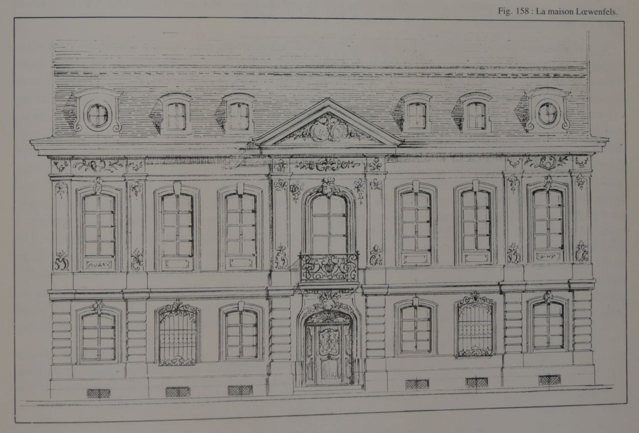 Maison Loewenfels, illustration - vers 1890