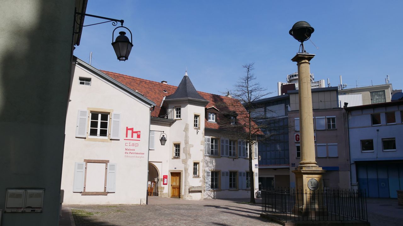Maison du Patrimoine Édouard Boeglin, vue de la place Lambert - 2019