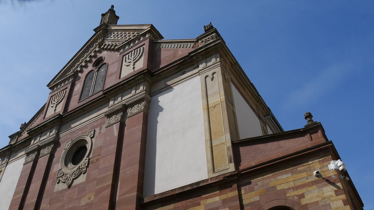 Synagogue, mur pignon - 2019