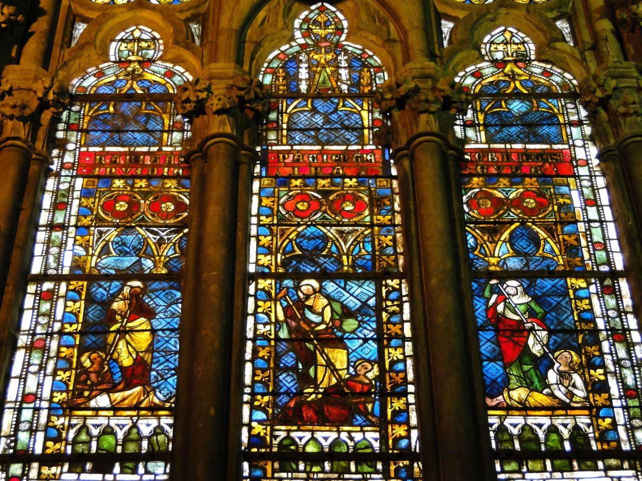 Temple Saint-Etienne, vitraux intérieurs - 2009